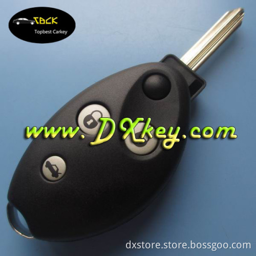 High Quality 3 buttons flip key shell for Citroen C5 remote key citroen c5 key shell